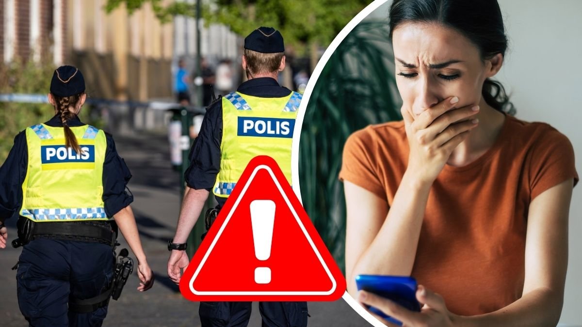 Polisen varnar för läskigt sms