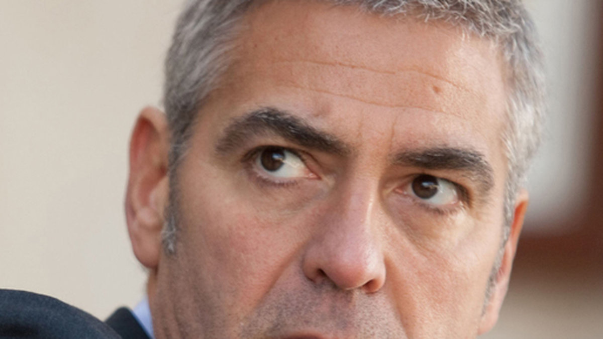 Filmstjärnan George Clooney! Clooney har dessutom en till dubbelgångare...