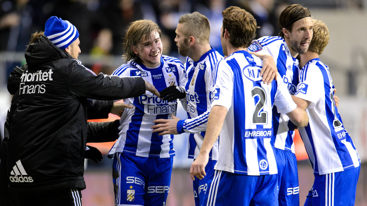 IFK Göteborg var långt efter toppduon med sina 6,7 procent.