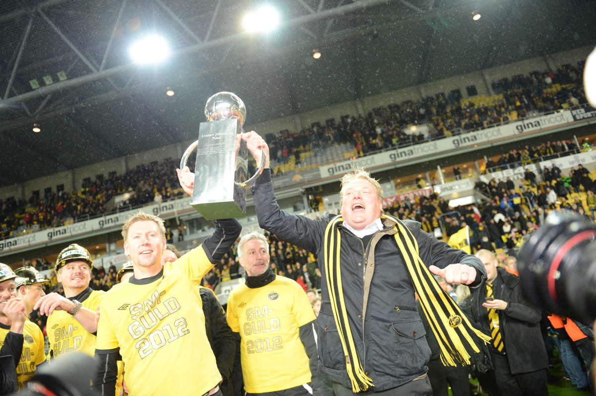 Jörgen Lennartsson var mäkta nöjd efter fulltid. Jörgen Lennartsson var mäkta nöjd efter fulltid.