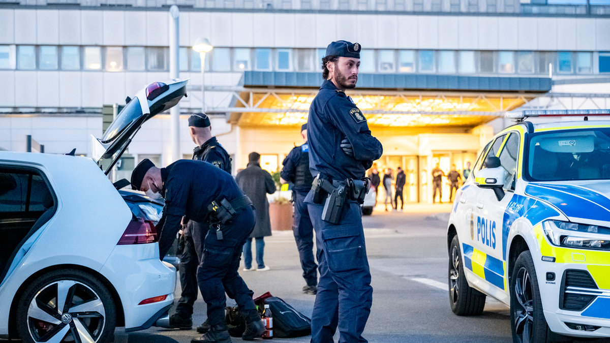 Tre gripna efter misstänkt mord i Kristianstad