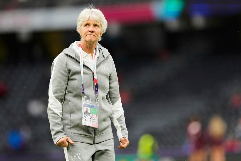 Pia Sundhage inför matchen mot Island.