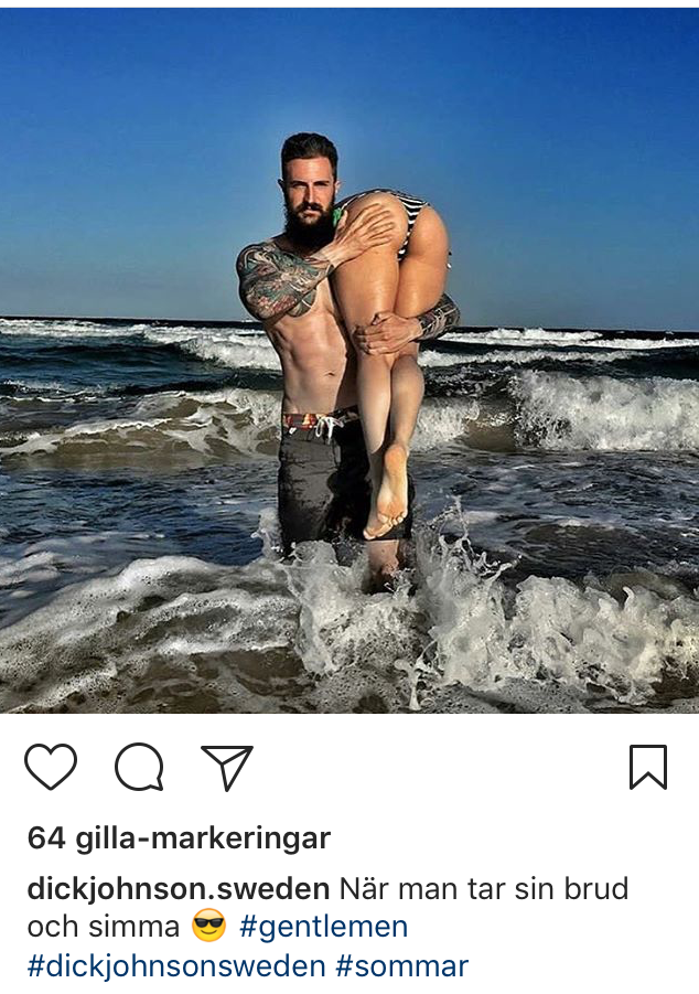 Instagram-inlägg från Dick Johnson. Instagram-inlägg från Dick Johnson.