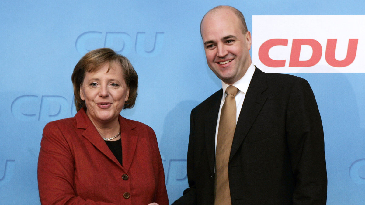 Träffar Angela Merkel (2007).