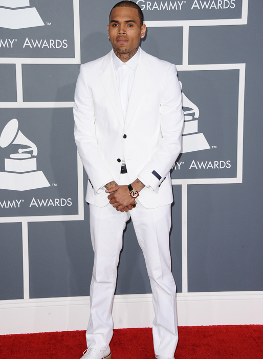 Chris Brown valde vitt. Chris Brown valde vitt.