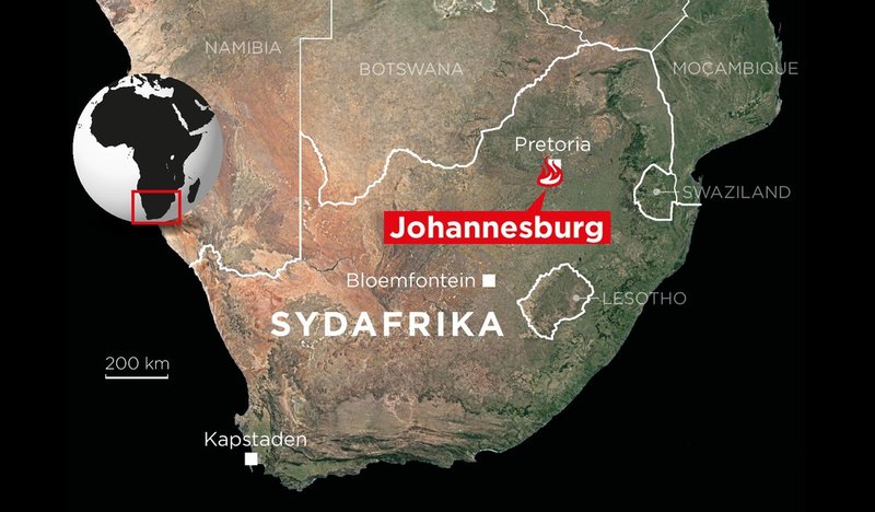 Många människor har omkommit i en brand i ett flervåningshus i Johannesburg i Sydafrika.