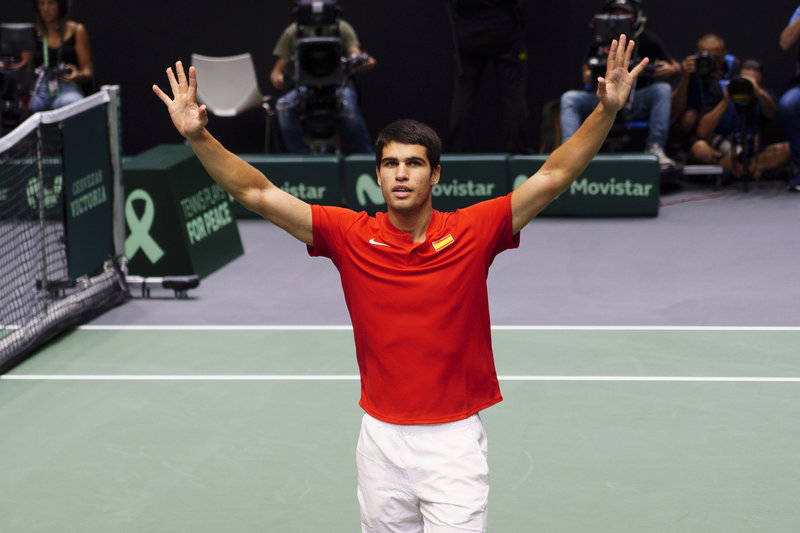 Carlos Alcaraz 2022. Foto: Alberto Saiz/AP/TT Carlos Alcaraz 2022. Foto: Alberto Saiz/AP/TT