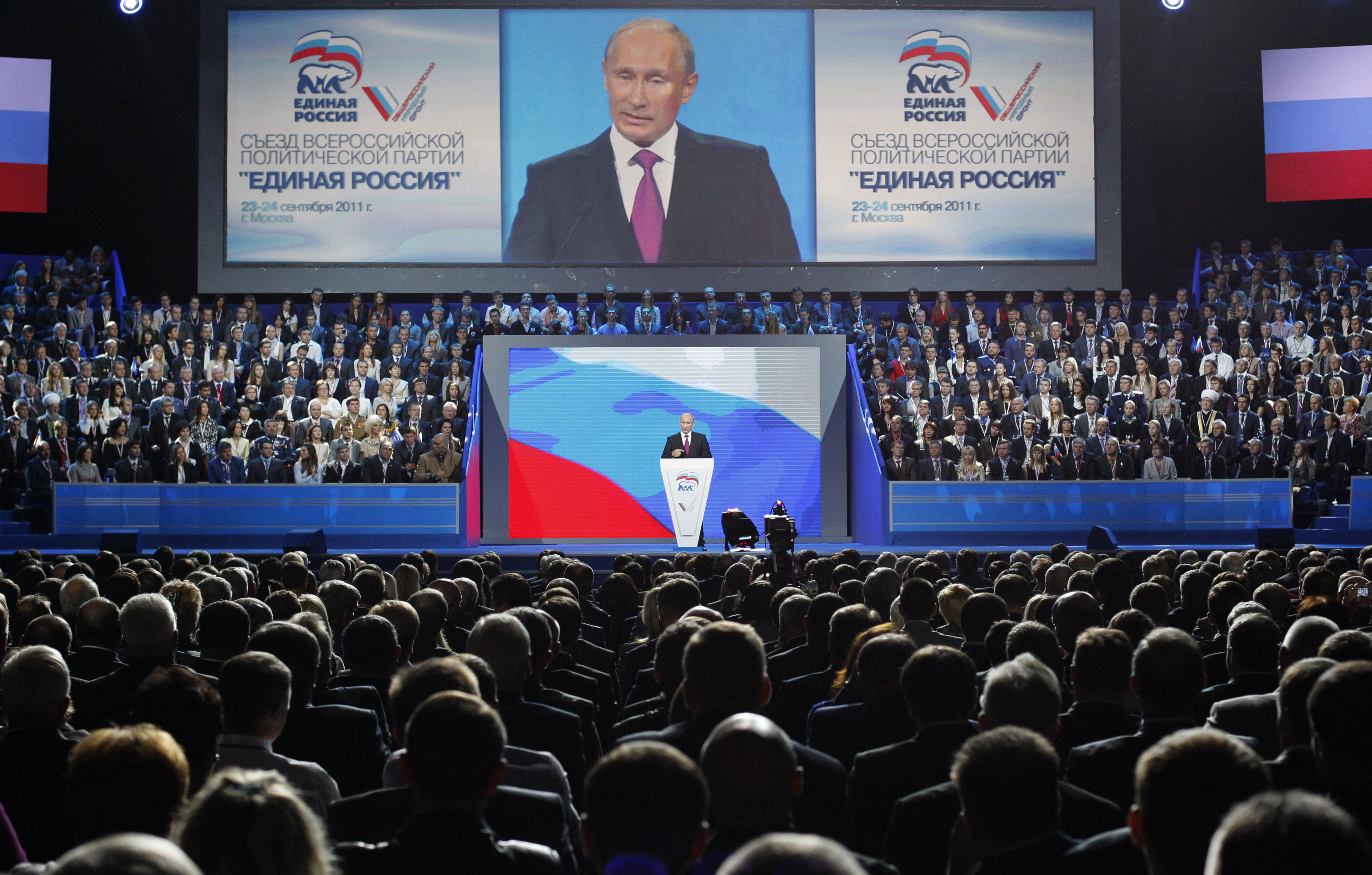 Ryssland, President, Dmitri Medvedev, Vladimir Putin
