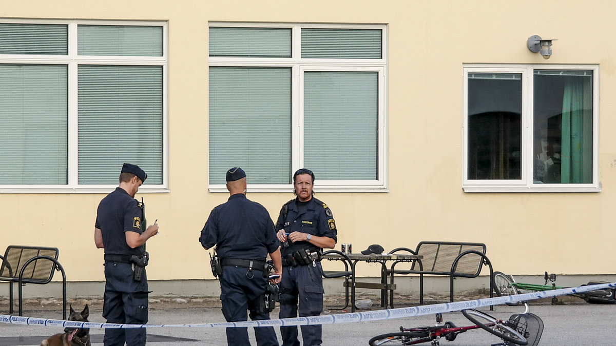 En 17-årig pojke knivskars till döds på en skolgård i Limhamn, Malmö på onsdagskvällen.