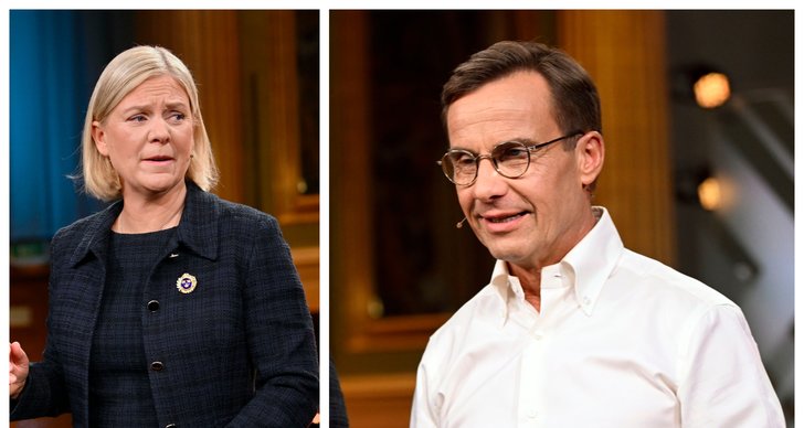 Valet 2022, Partiledardebatt, Ulf Kristersson, Magdalena Andersson