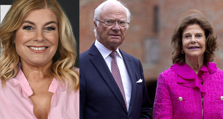 Kung Carl XVI Gustaf, Pernilla Wahlgren, Drottning Silvia