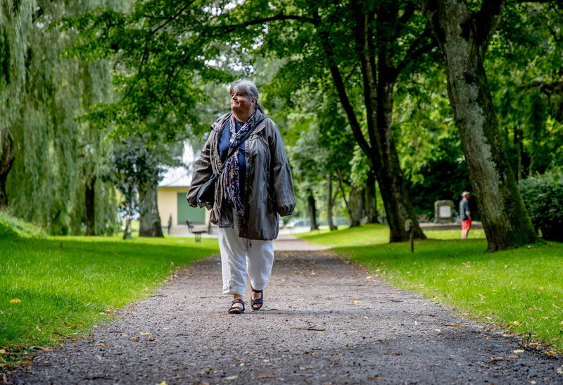 'Vi måste bygga en beredskap för att möta helt andra klimatsvängningar än vi gjort tidigare', säger Katarina Evenseth avdelningschef vid Göteborgs begravningssamfällighet.