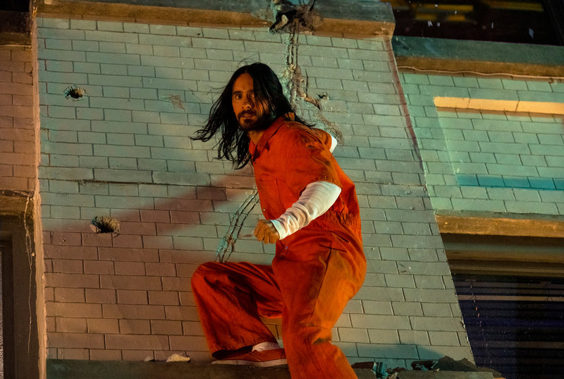 Jared Leto i rollen som Dr Morbius, som får nya krafter när han experimenterar med fladdermusblod. Pressbild.