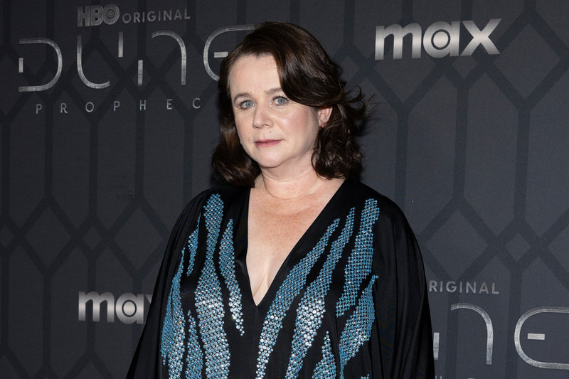 Emily Watson på världspremiären för 'Dune: Prophecy' i New York i slutet av oktober. Arkivbild.