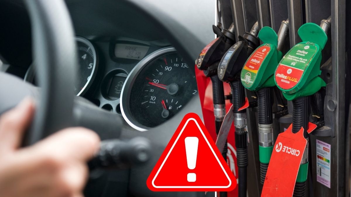 Experternas varnar: Så lite bränsle ska du inte ha i tanken