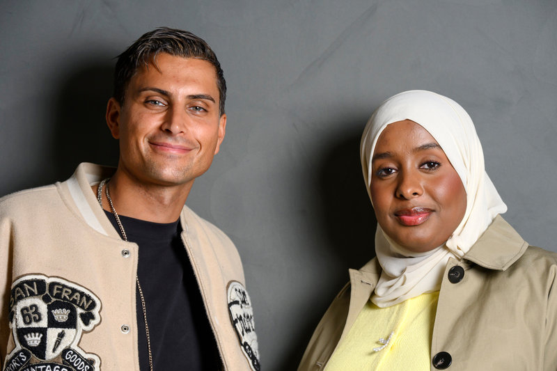 Samir Badran och Kaeli Abdi vinner tv-programmet "Förrädarna", säsong 3 i juni.