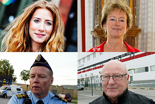 Caroline Szyber, Lena Adelsohn Liljeroth, Anders Sigurdson och Lars-Åke Lagrell berättar nu var de personligen står i ståplatsfrågan.