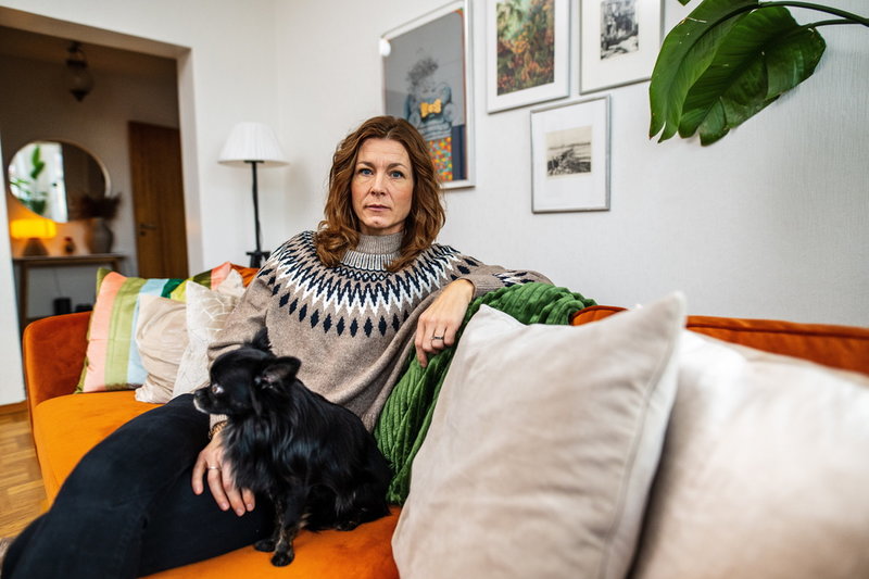 Något av det första som Ann Larsson gjorde i sin sorghantering var att göra en bok om My som sonen Otto fick ta med sig till förskolan. 'För mig var det viktigt att han fick berätta om det på sitt sätt', säger hon.