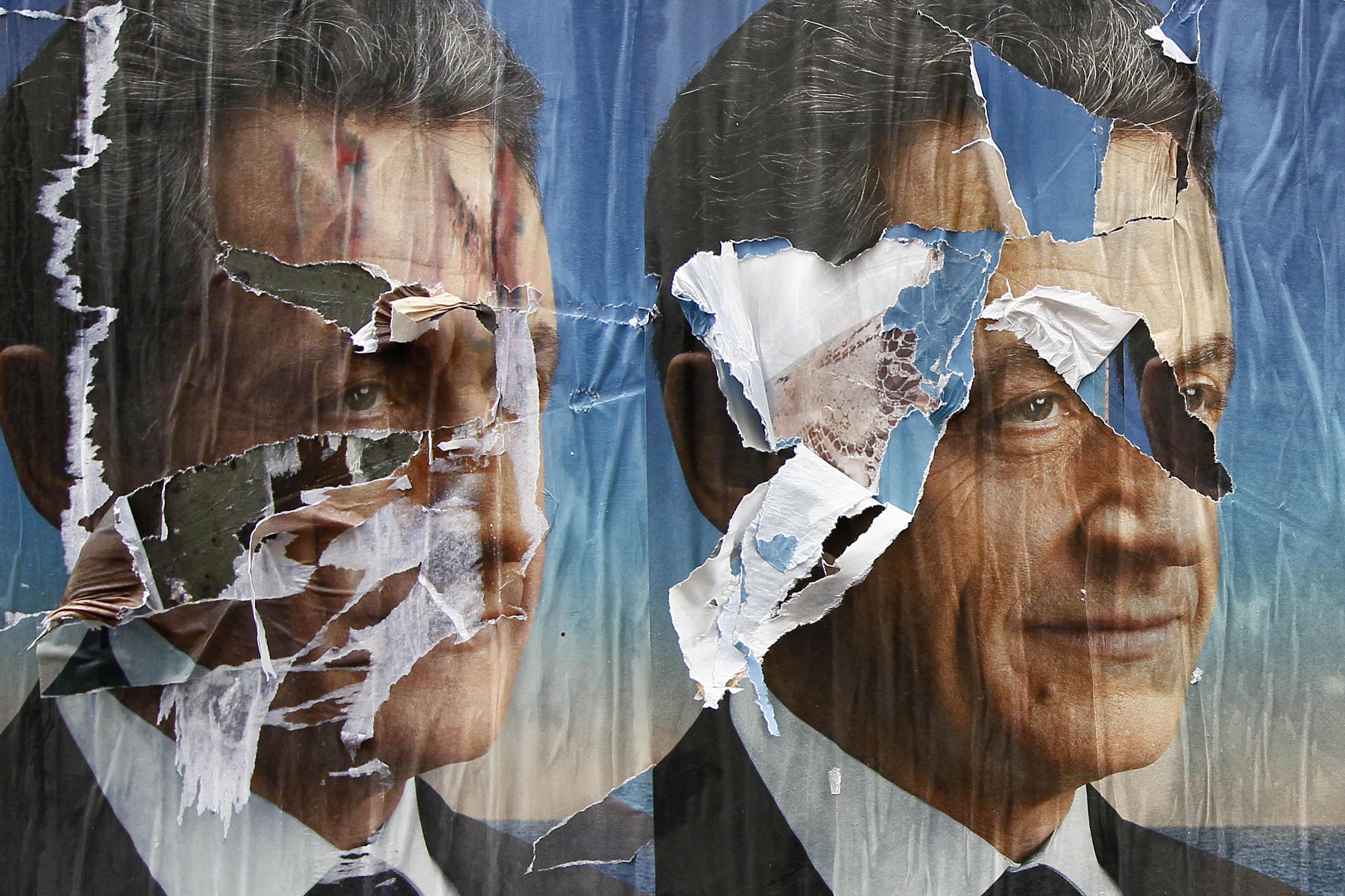 Högerpolitiska Nicolas Sarkozy förlorade.