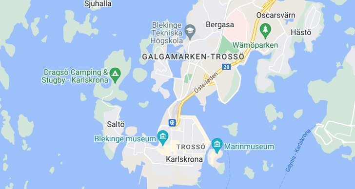 Karlskrona, Arbetsplatsolycka, Brott och straff, dni