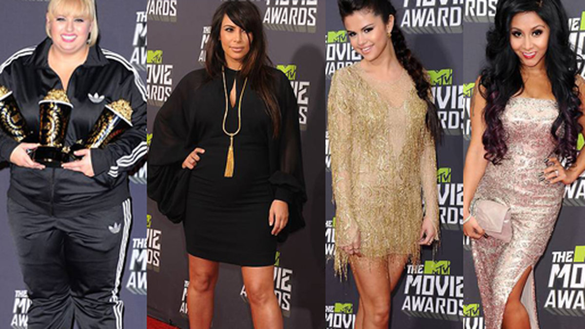 Kim Kardashian, Snoop Lion, Snooki och Selena Gomez var några av stjärnorna på röda mattan. Se de bäst och sämst klädda på galan i bildspelet. Klicka på pilarna. 