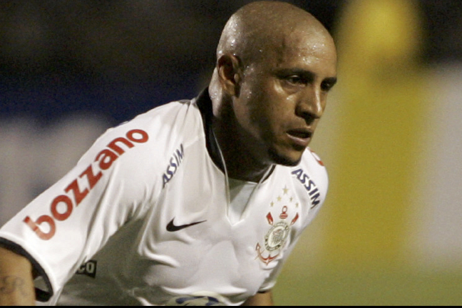 Roberto Carlos, Brasilien, Hot, Corinthians, Fotboll