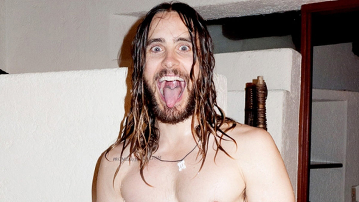 Jared Leto poserade naken för fotografen Terry Richardson.
