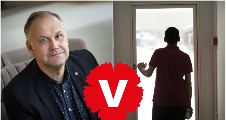 Jonas Sjöstedt, Utvisning, vänsterpartiet, Ensamkommande, Asylsökande