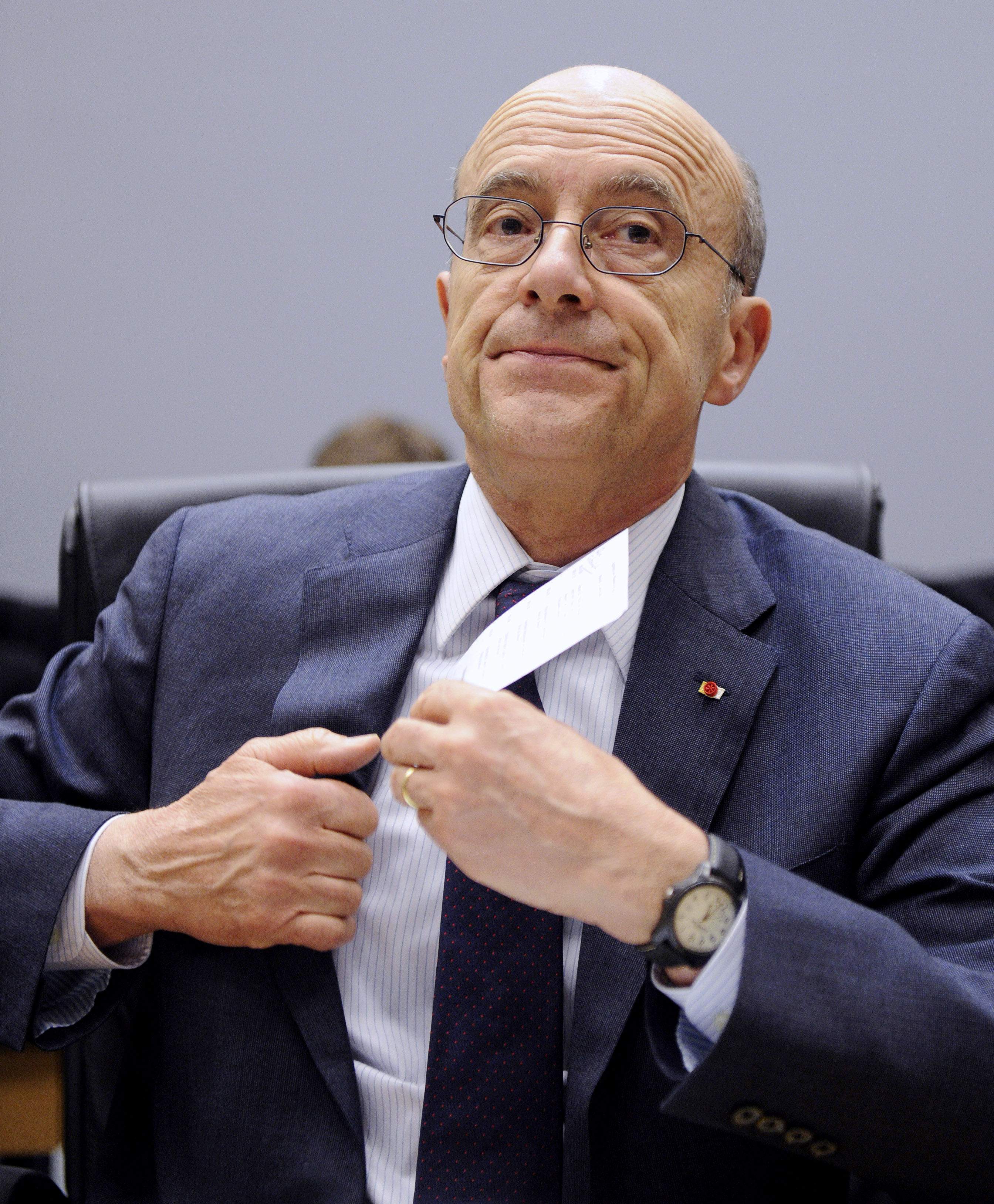Frankrikes utrikesminister Alain Juppé.