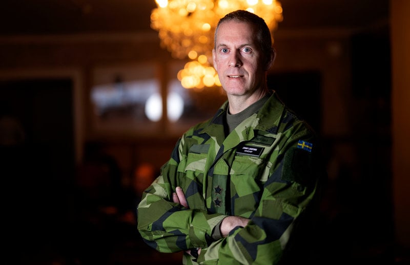 Arméchef Jonny Lindfors. Arkivbild.