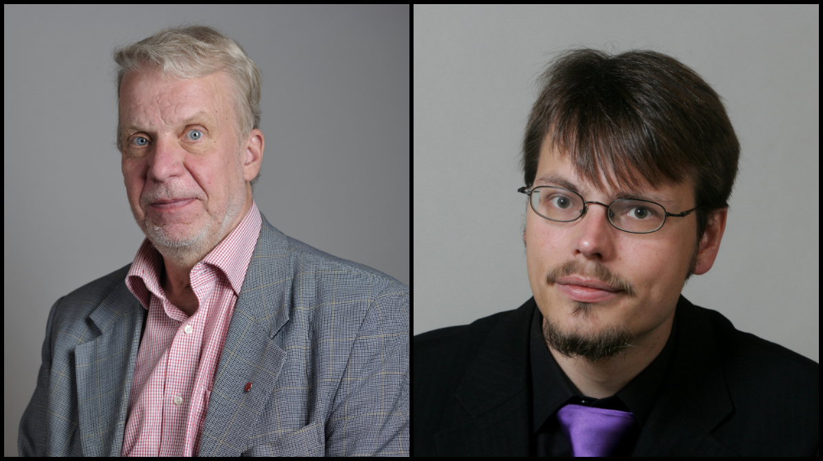 Billy Gustafsson (S) och Max Andersson (MP).
