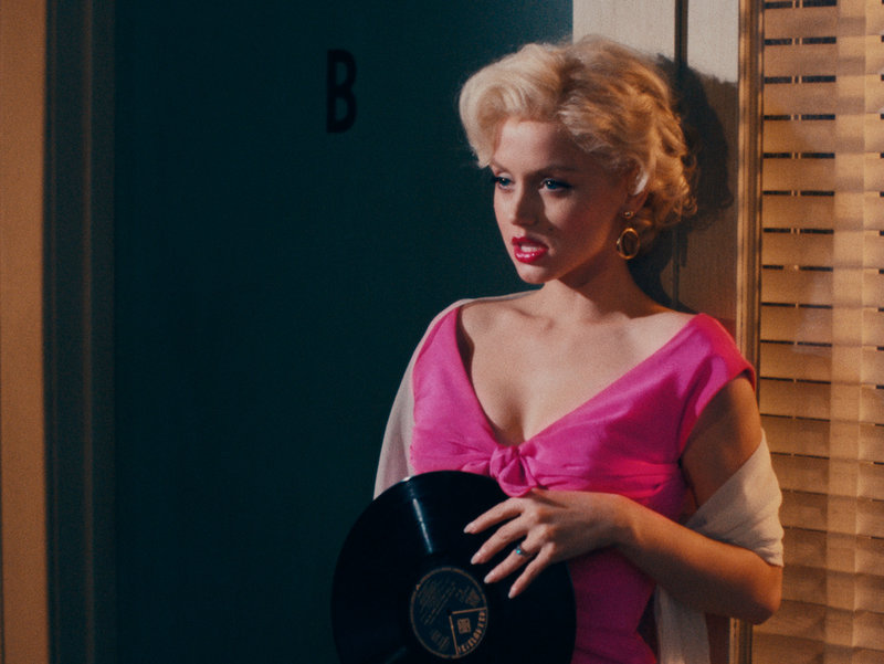 Ana de Armas som Marilyn Monroe i 'Blonde'. Pressbild.