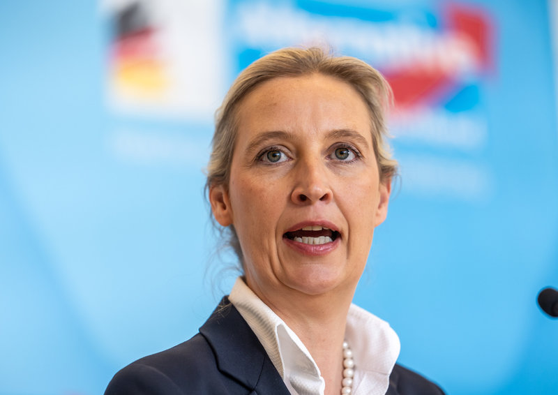 AFD:s partiledare Alice Weidel. Arkivbild.