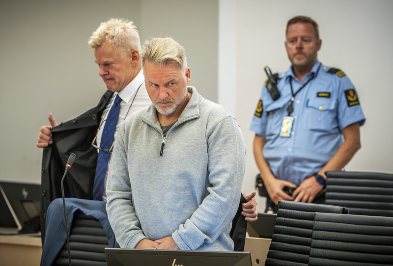 Stig Millehaugen under rättegången. Foto: Ole Berg-Rusten/TT