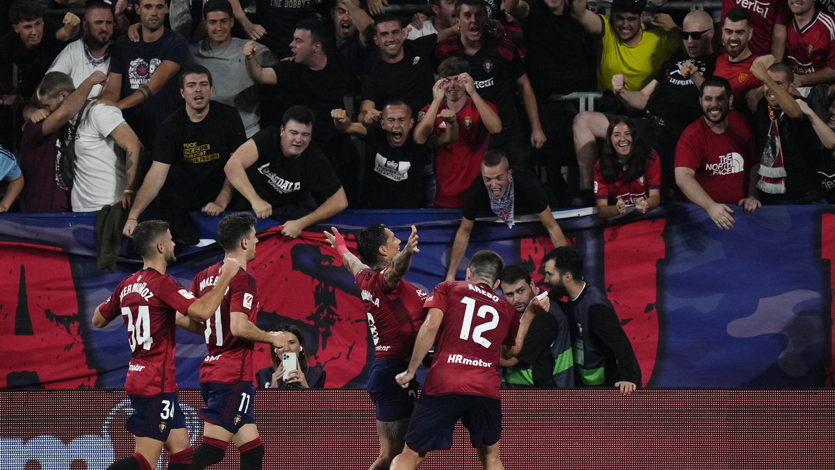 Osasuna vann mot Rayo Vallecano