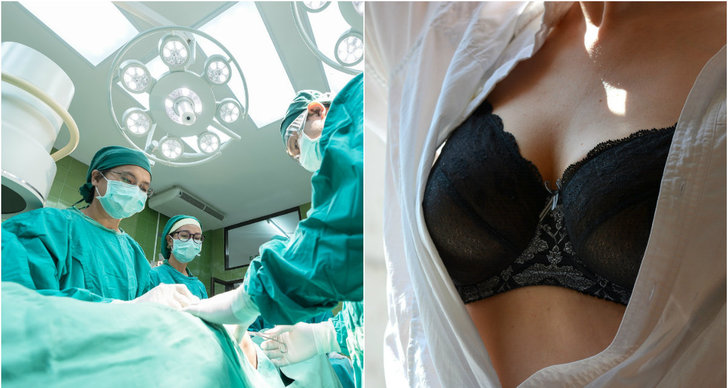 Plastikkirurgi, plastikoperationer, Skönhetsoperationer, Bröst