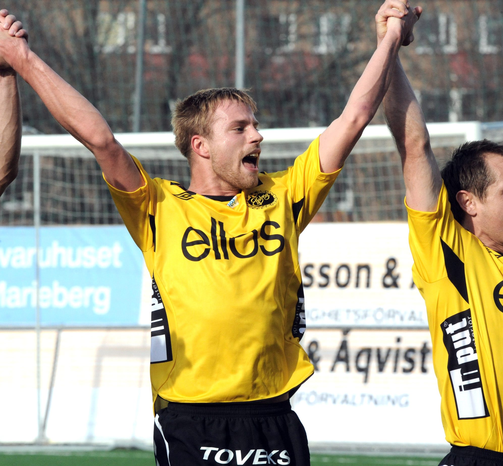 Joel Johansson gjorde Elfsborg enda mål i returmötet med Fola Esch.