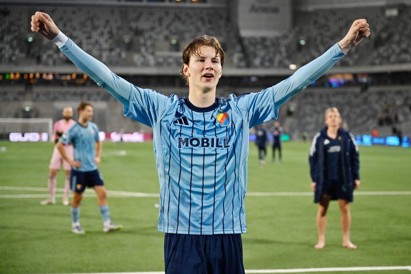 Djurgårdens August Priske. Arkivbild.