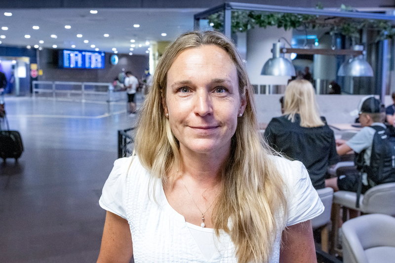Pia Ridgeway har tidigare erfarenheter av strul när hon åkt med SAS och brukar därför åka med ett annat flygbolag.