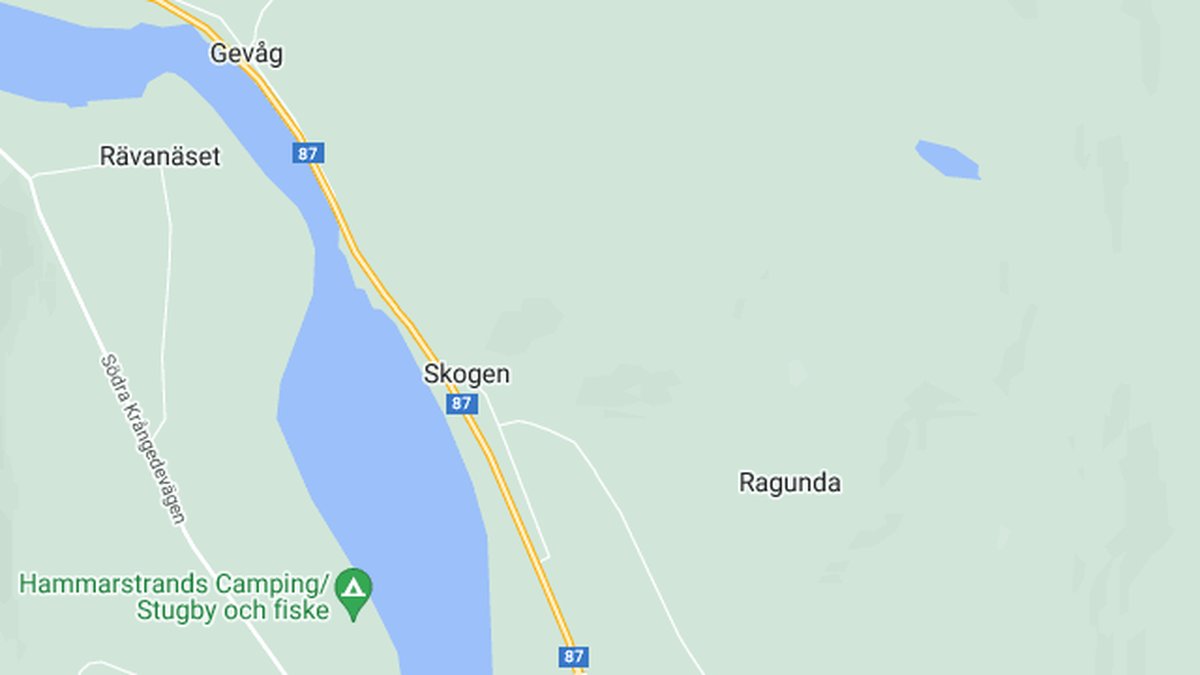 Google maps, Ragunda