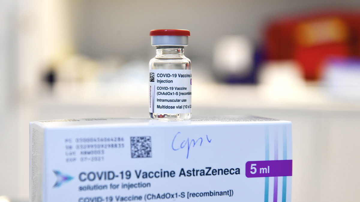 Astra Zenecas vaccin mot Covid-19. 