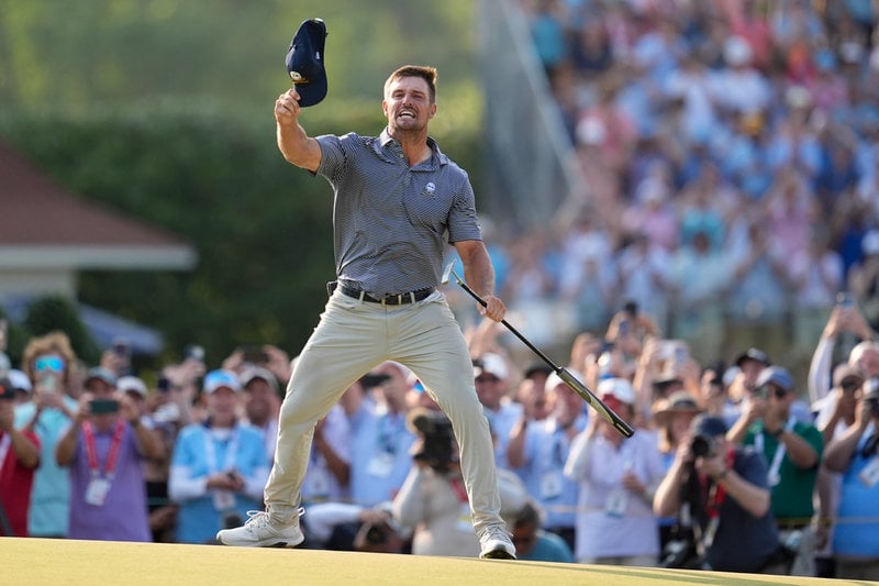 Bryson DeChambeau vann US Open i fjol.