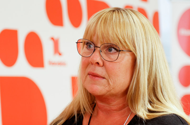 Handels förbundsordförande Linda Palmetzhofer. Arkivbild.