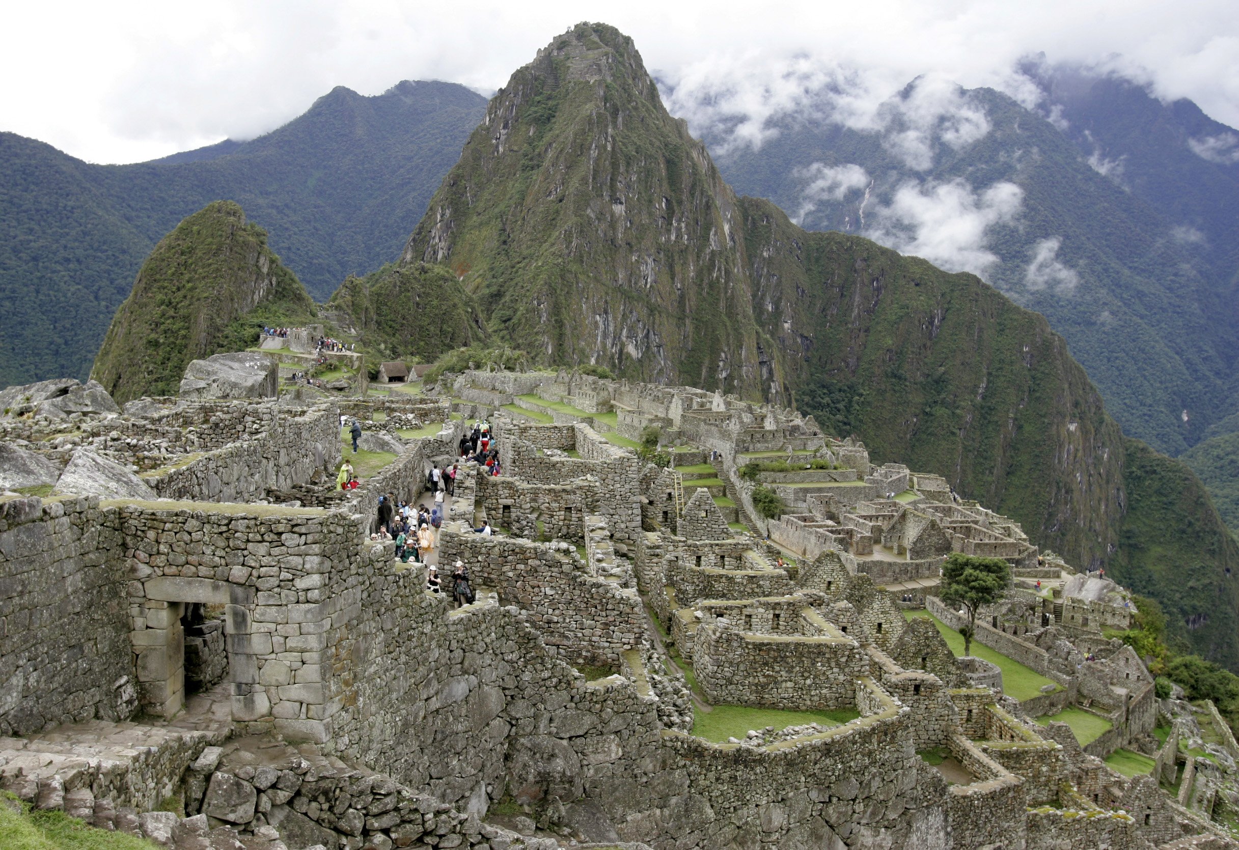 Machu Picchu finns på FN:s världsarvslista.