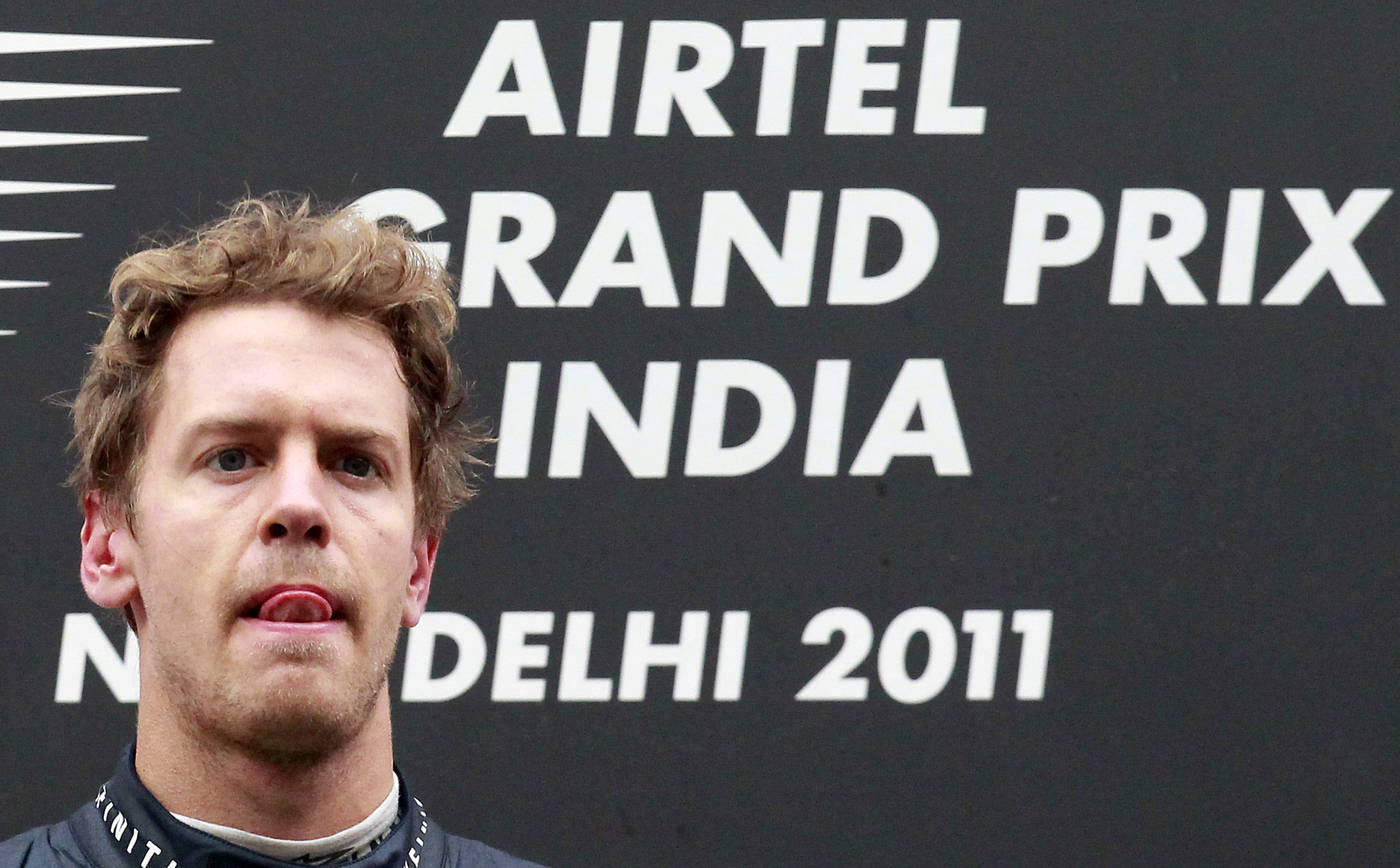Sebastian Vettel tog sin elfte seger för säsongen, men det blev känslosamt efter loppet.