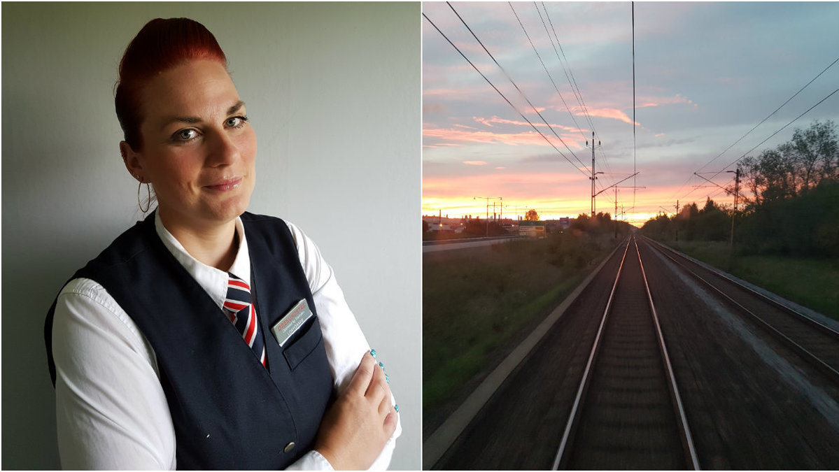 Veronica Stehn vädjar om att inte stressa över tågspåren – det kan innebära döden.