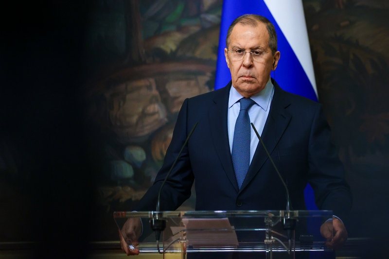 Rysslands utrikesminister Sergej Lavrov.
