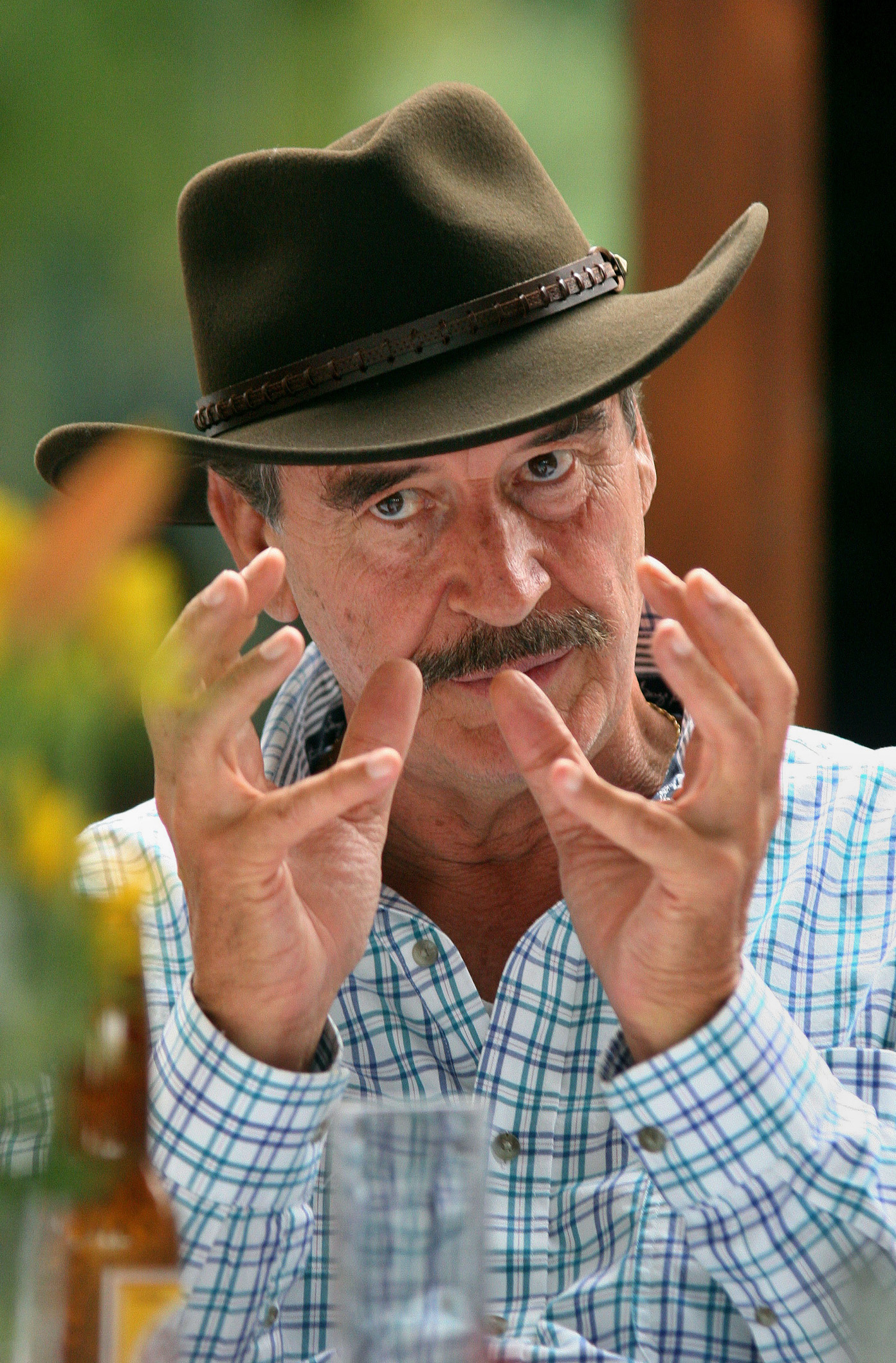 Cowboypresidenten Vicente Fox vill nu - sedan han lämnat politiken - legalisera alla droger.
