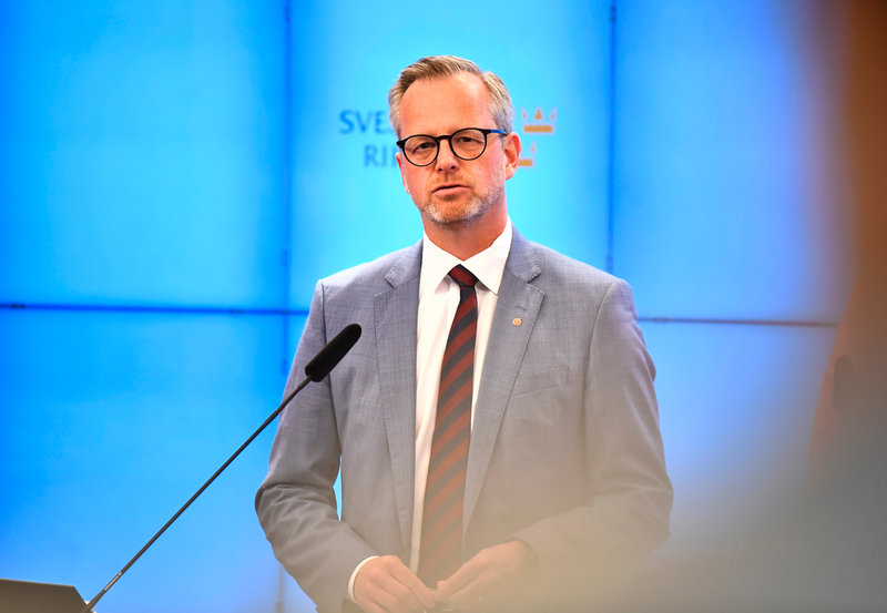Mikael Damberg, Socialdemokraternas finanspolitiska talesperson och tidigare finansminister, bemöter kritiken från Riksrevisionen. Arkivbild.
