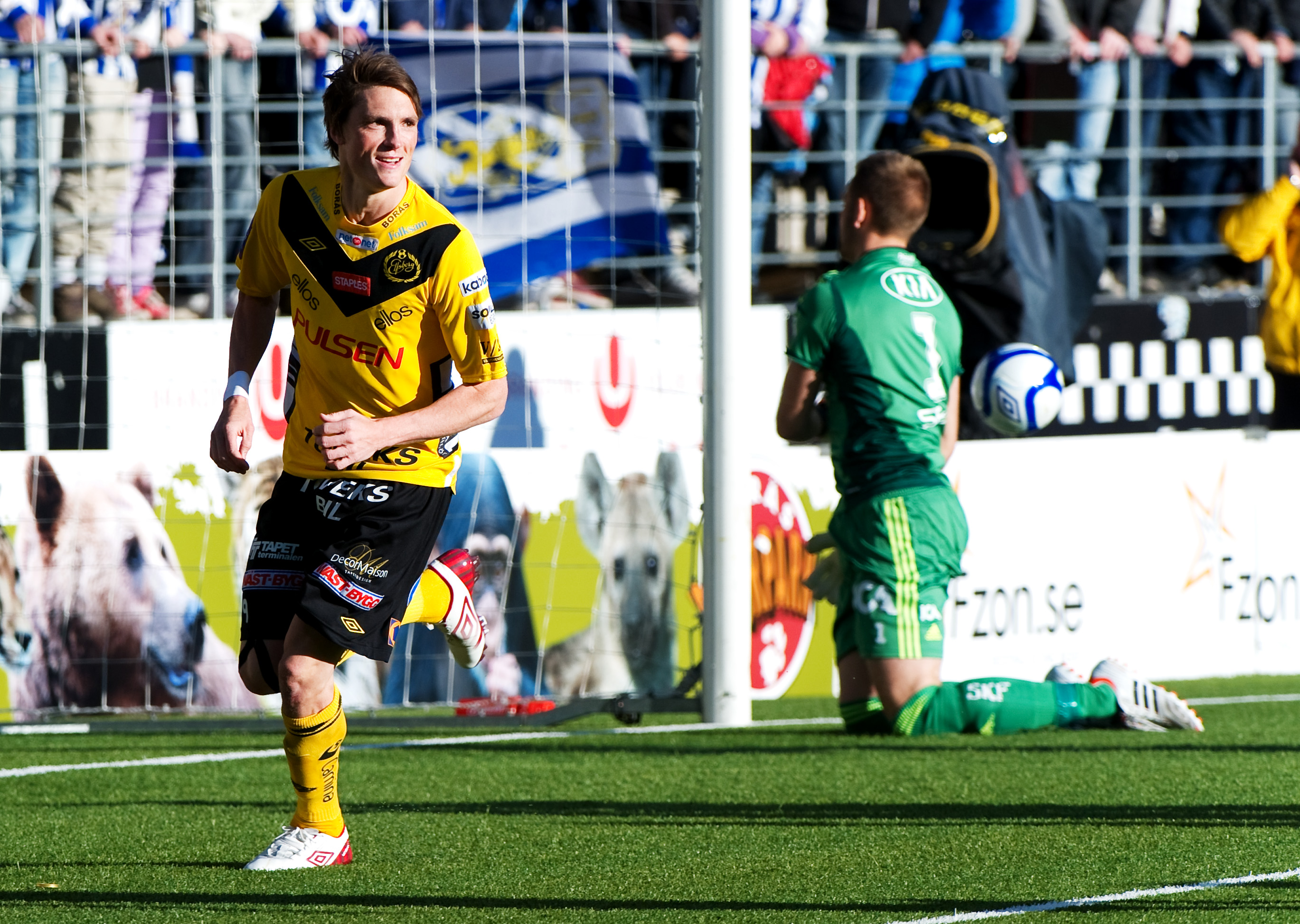 Lasse Nilsson tog tillvara på straffen och gjorde matchens enda mål.